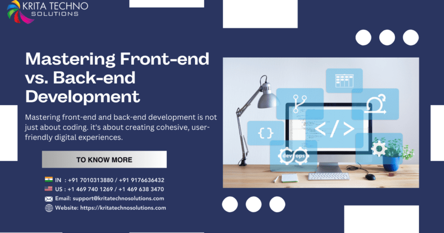 Mastering Front-end vs. Back-end Development