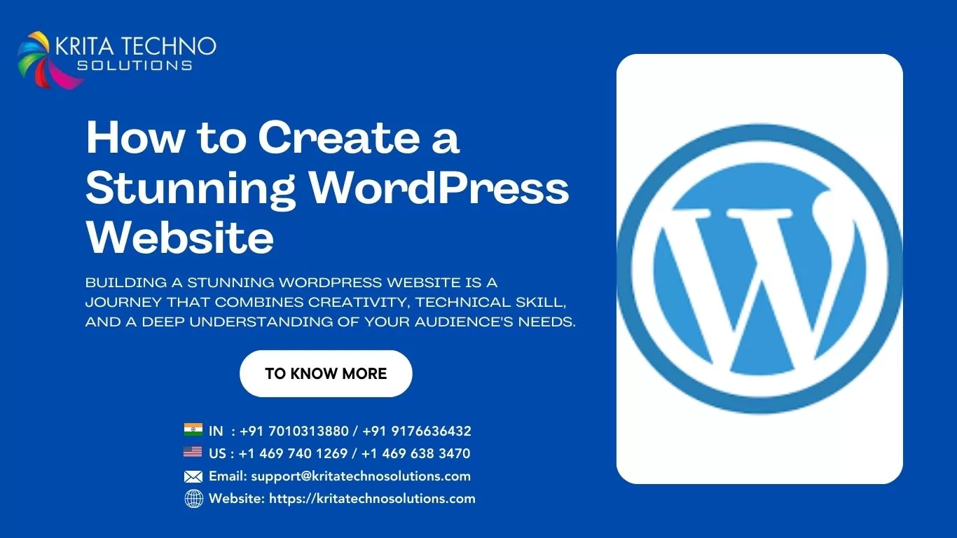 How to Create a Stunning WordPress Website